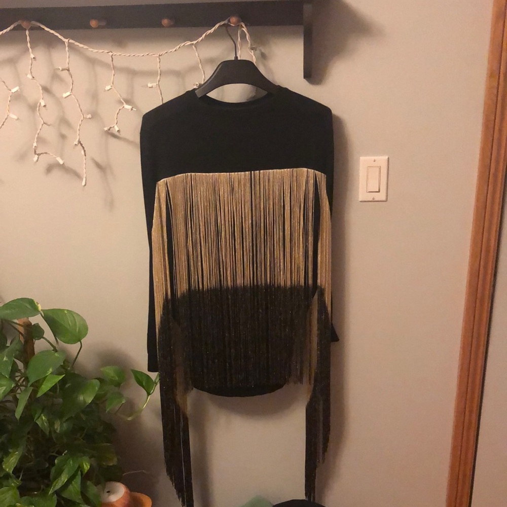 Rolling Stones Fringe Shirt